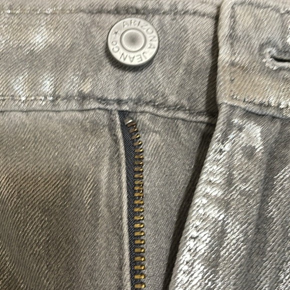 (NEW )Silver Metallic Skirt - Picture 9 of 10